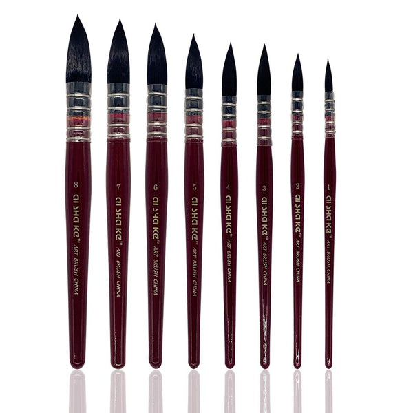 SeamiArt French Style Nylon PaintBrush Stationery Island