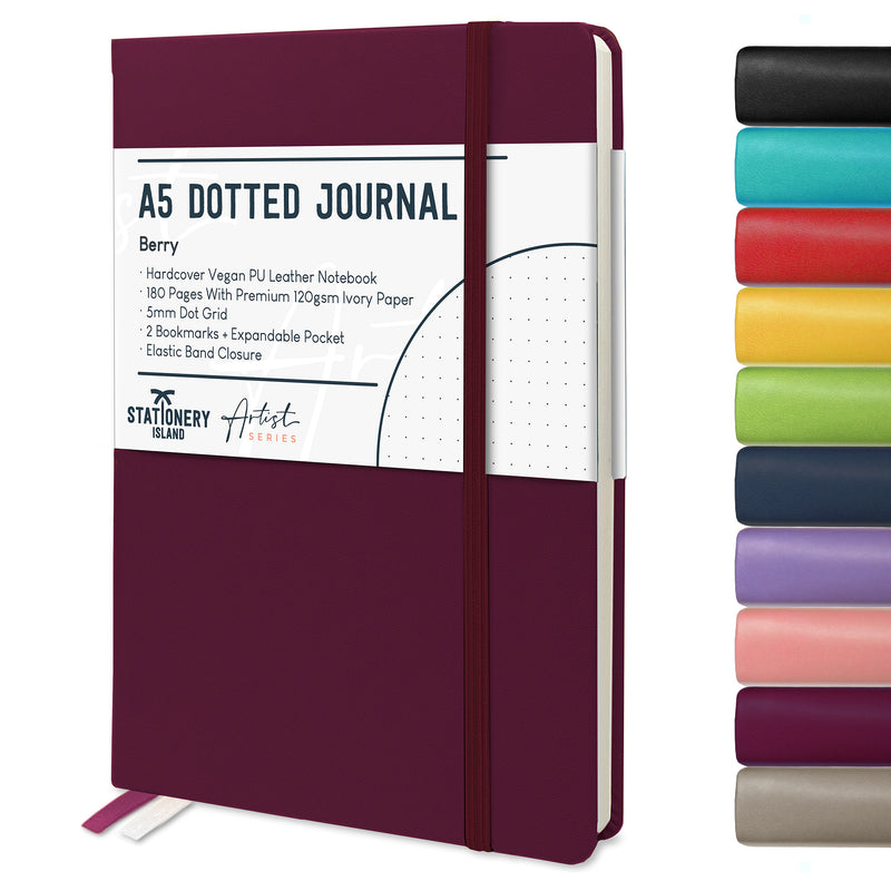 A5 Dotted Journal - 120gsm, 180 Pages