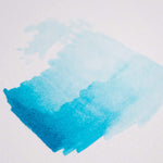 Blue paint shown on the A4 watercolour paper with 60 sheets that are 300 gsm - Stationery Island 