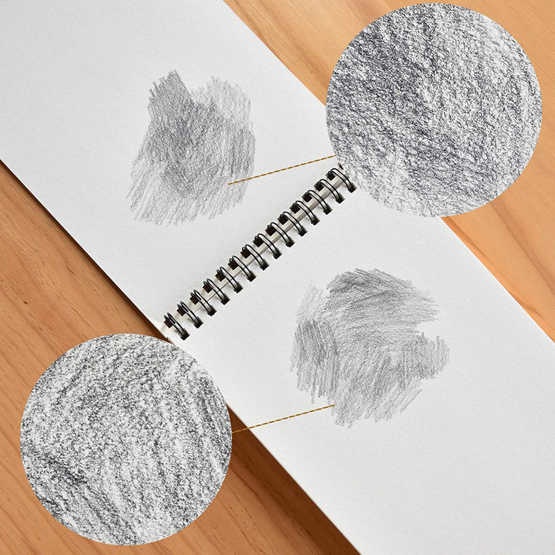 A4 Pencilmarch Spiral Bound Sketchbook - 50 Pages