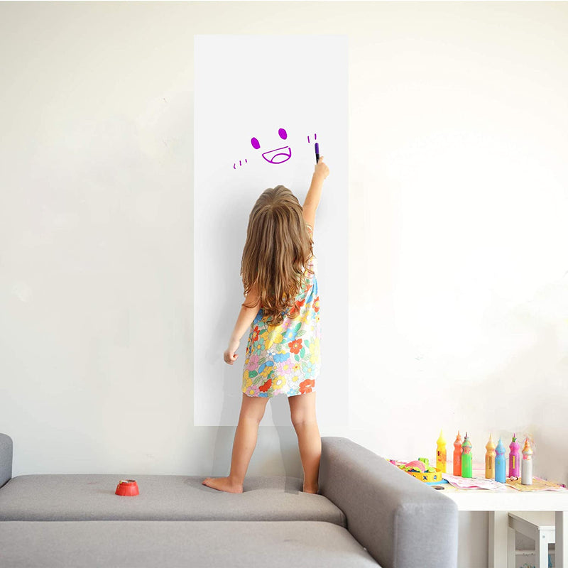 Whiteboard Sticker - 60cm x 310cm - 1 Roll & 1 Chalk Marker