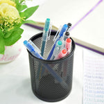 A bunch of 8 assorted colours of 0.7mm erasable rollerball pens in a pot - Stationery Island