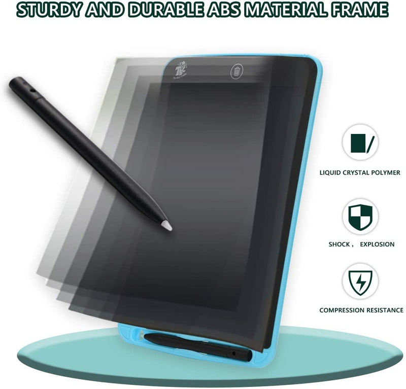 The 10 inch TBC LCD drawing tablet has a sturdy and durable frame, it is compression resistance and is shock resistant - Stationery Island