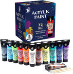 TBC Acrylic Paint Set - 12 Colours