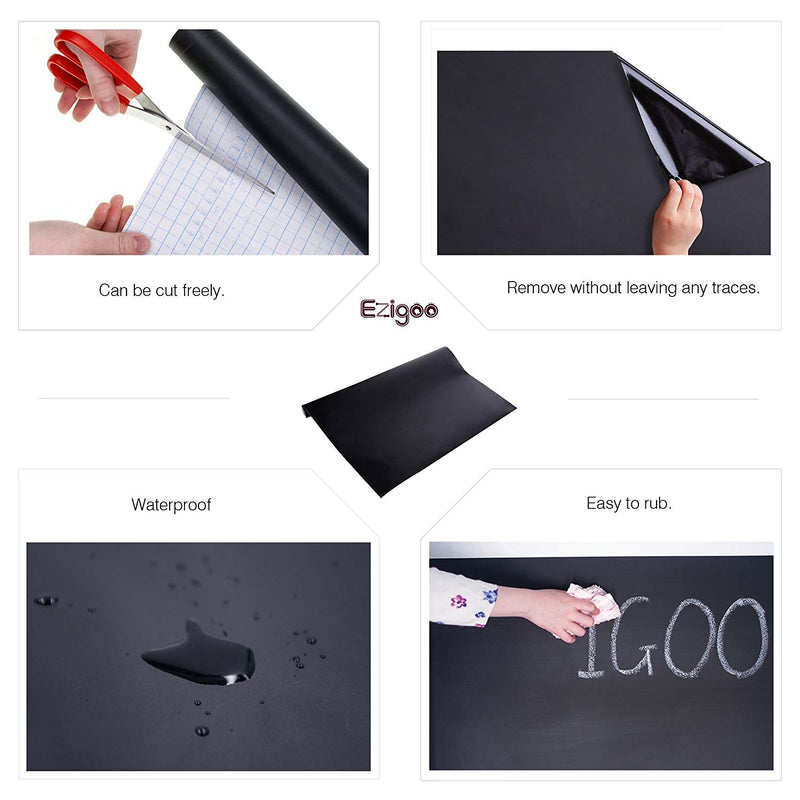 The chalkboard sticker can be cut freely, can be removed without any traces, it's waterproof and easy to rub - Stationery Island