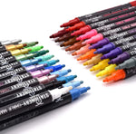 A pack of 40 wet wipe W30 chalk pens with a 3mm fine nib - Stationery Island 