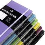 The different colours of the A5 dotted notebook, bullet journal - Stationery Island