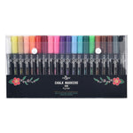 Pack of 20 dry wipe D30 chalk pens with a 3mm fine nib inside their packaging - Stationery Island