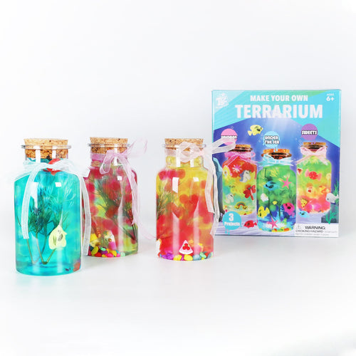 A TBC make your own terrarium with 3 different ones to make - Stationery Island 