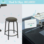 Stool and 8 artist table clips included with the Foula- TP2 drafting table - Stationery Island