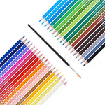 A set of 36 watercolour pencils with brush - Stationery Island