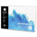 An A4 student grade watercolour paper pad with 300gsm paper and 50 pages - Stationery Island