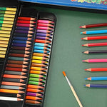 Colours from the set of 120 TBC watercolour pencils with a brush - Stationery Island