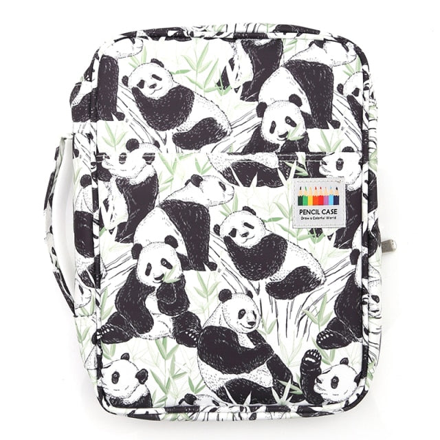 A big panda Dainyaw travellers patterned pencil case - Stationery Island