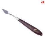 Design 2 of the stainless steel palette knife - Stationery Island