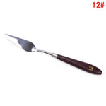 Design 12 of the stainless steel palette knife - Stationery Island