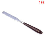 Design 17 of the stainless steel palette knife - Stationery Island
