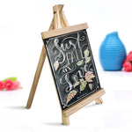 A mini chalkboard easel used to write some words on it - Stationery Island