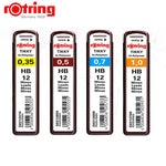 Different sizes of Rotring Tikky mechanical pencil lead refills - Stationery Island